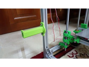 spool mount 3d printer parts filament hypercube 3d print model - Mito3D