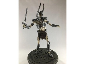 draugr overlord - skyrim modèle art 3d print model - Mito3D