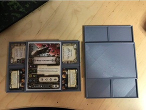 star wars legion-x-wing armada compact-card-Inhaber Spielzeug & game Zubehör 3d print model - Mito3D