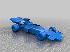 lotus 72 f1 1-20 Fahrzeuge Auto Formel 1 Modell alt Rennen 3d print model - Mito3D