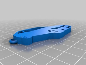 lexus keychain automotive 3d print model - Mito3D