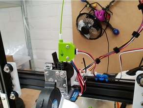 filament sensor housing fits e3d titan extruder 3d printer extruders 3d print model - Mito3D