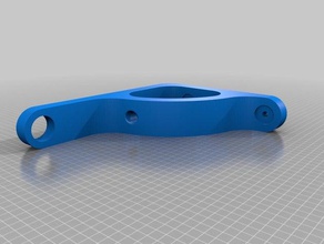 fan wall bracket 3d print model - Mito3D