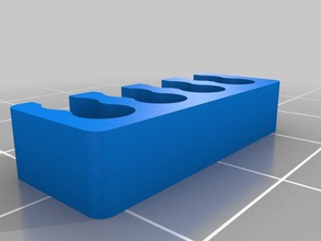 cable organizador organización clip de soporte gestión cables 3d print model - Mito3D