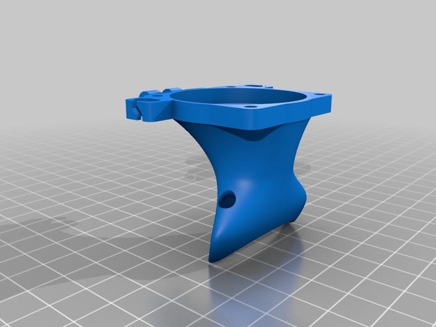 40mm fã do funil de prusa Impressora 3d peças resfriamento duto ventilador montagem geeetech 3D print model - Mito3D