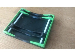 screw & bearingless adjustable spoolholder 3d printer accessories filament holder spool mount teflon 3d print model - Mito3D