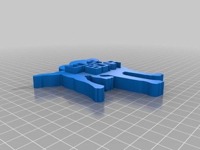 lola lab Schlüsselbund Schlüsselanhänger kundengebundene 3d print model - Mito3D