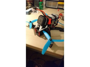 real4 gopro session 5 ultralight mount 30 degree r c vehicles realacc 3d print model - Mito3D
