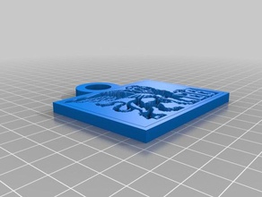 são marcos leão lithopane Arte 2d personalizado 3d print model - Mito3D