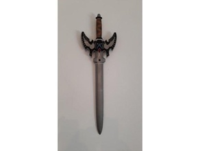 spada di vida da espada adereços diy fantasia 3d print model - Mito3D