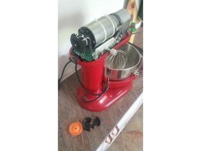 aiuto cucina la sostituzione della ventola - 13 hp 5ksm7580 & sala da pranzo kitchenaid utensile 3d print model - Mito3D