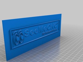lithopane acrylic part seemecnc rostock max v3 3d printer accessories 3d print model - Mito3D