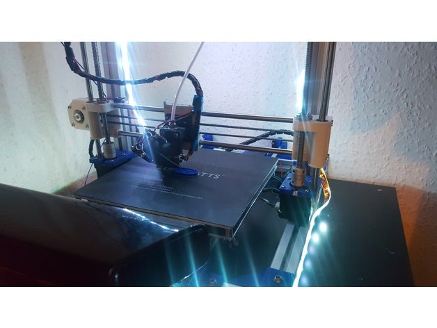 anet a8 frame upgrade v1 Die 3d-Drucker 3030 extrusion mods Teile a8-upgrade a8-upgrades 3D print model - Mito3D