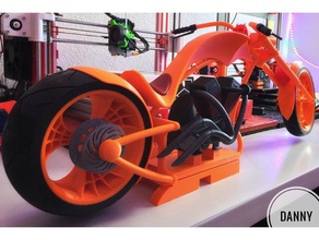 make-o-rama chopper remix 3d printing 3d print model - Mito3D