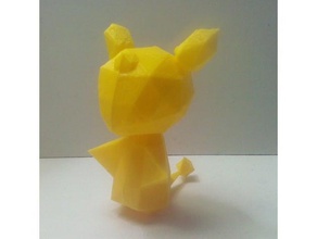 my pokemon ranch ampharos les créatures pokemons 3d print model - Mito3D