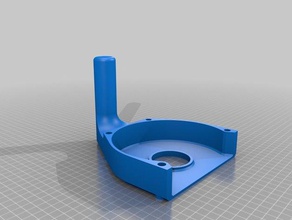 air raid siren - manivela de la versión 2 pequeña cama juguetes mecánicos 3d print model - Mito3D