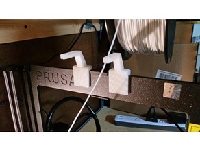 filament guide prusa mk3 3d printer accessories i3 3d print model - Mito3D