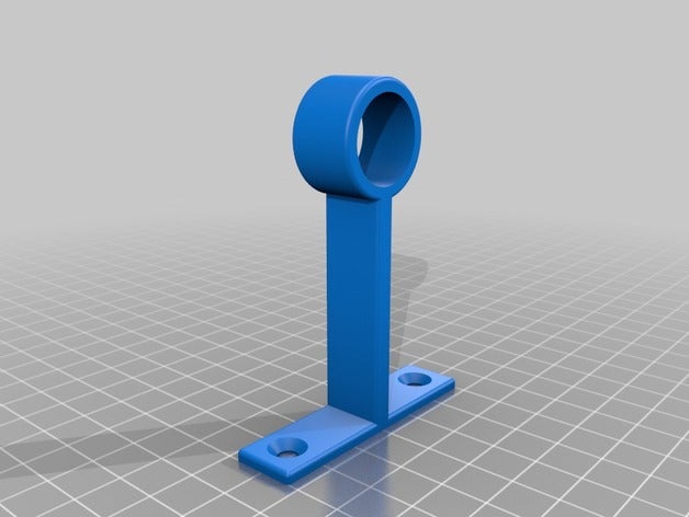 reel support electronics holder wire 3D print model - Mito3D