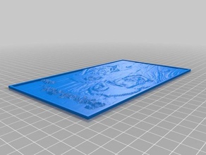 clmar9 2d art su misura 3d print model - Mito3D