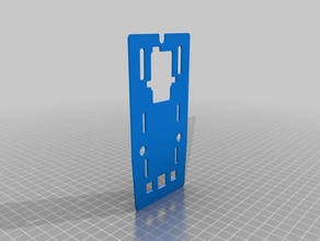 zohd nano talon de la plaque base r c véhicules nano-talon 3d print model - Mito3D