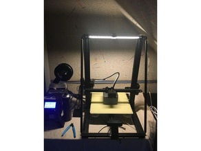cr10 clip led de ikea maglehut Impresora 3d accesorios cr-10 creality el 3d print model - Mito3D