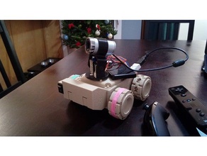 raspberry pi rover la robotica arduino morsetto droid drone pinza 3 è pari a zero robot stereo stereoscopico telepresenza di 3d print model - Mito3D