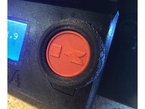 prusa boutons - moto roue kawasaki L'imprimante 3d de pièces cadran bouton i3 sélecteur des pneus la 3d print model - Mito3D