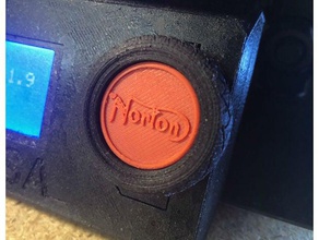 prusa regler - Motorrad-Rad norton 3d-Drucker Teile dial Knopf Motorrad i3 Selektor Reifen Rad 3d print model - Mito3D