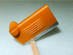 single edge blade-Inhaber hand-Werkzeuge Klingenhalter razorblade-Halter razor blade holder 3d print model - Mito3D