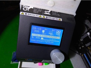 creality cr-10 rotary dial labyrinth 3d printer parts cr 10 3d print model - Mito3D