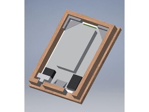 smart mirror brackets diy mounting bracket raspberry pi smartmirror 3d print model - Mito3D