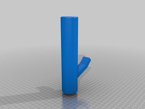 juul bong v2 3d printing juulbong juuling pods waterpipe 3d print model - Mito3D