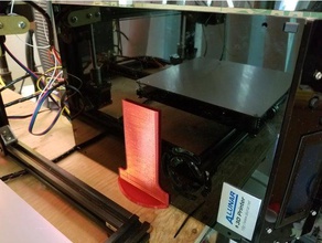 tronxy x3 caixa de controle suporte vertical Impressora 3d acessórios 3d print model - Mito3D