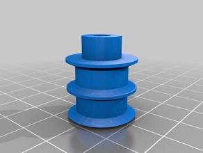 stepper motor double spool engineering 3d print model - Mito3D