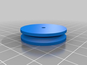 poulie de 2,98 mm trou 15 rayon le bricolage personnalisé 3d print model - Mito3D