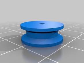 pulley 2mm hole 6mm radius diy customized 3d print model - Mito3D