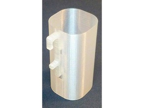 ikea skadis - 40mmx80mm container vase porte-outils & boîtes le conteneur pegboard crayon de la coupe porte-crayon 3d print model - Mito3D