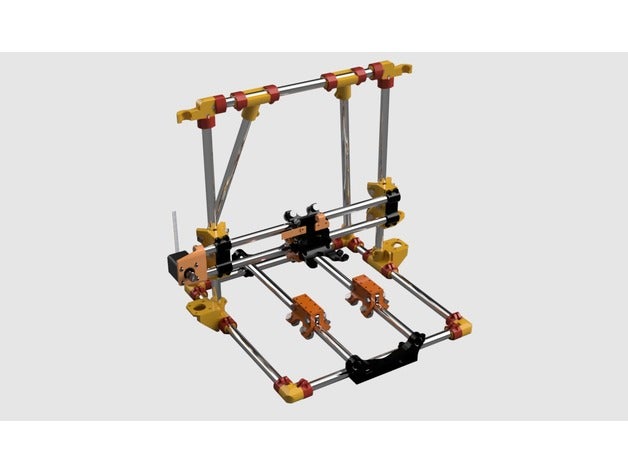 piper 1 version 2 3d printer printers 3dprinter slash emt conduit large format piper3d prusa 3D print model - Mito3D