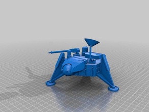 3dbear mars lander - nasa viking remix physics & astronomy ar colony 3dbm2 augmented reality 3d print model - Mito3D