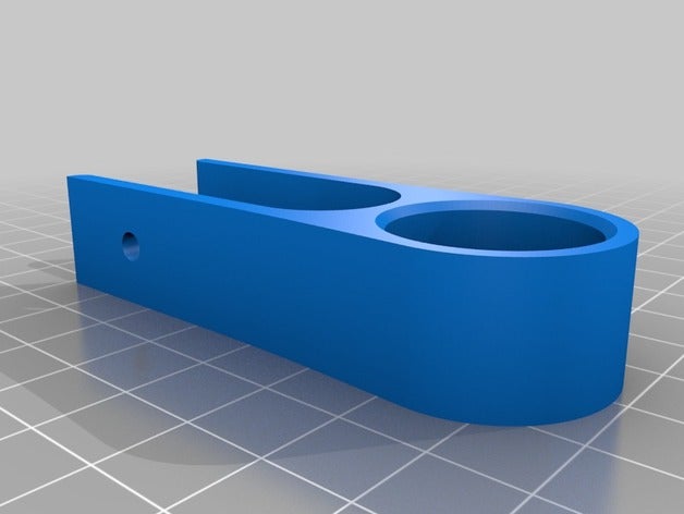 hanger 1 2 pvc-Rohr - Elektronik conduit 3D print model - Mito3D