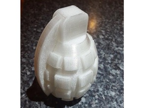 grenade dog chew toy pets 3d print model - Mito3D
