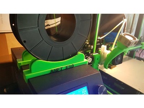 anet e10 e12 bracket tush spool holder 3d printing 3d print model - Mito3D