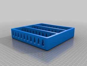 Besteck-organizer Küche und Esszimmer 3d print model - Mito3D