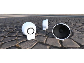 turbine speaker passive radiator audio bluetooth 3d print model - Mito3D