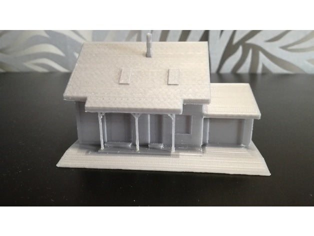 aile evi binalar ve yapılar 3D print model - Mito3D