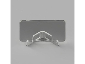 compact articulé stand pour téléphone mobile android pliable la charnière de l'iphone imprimer place le voyage 3d print model - Mito3D