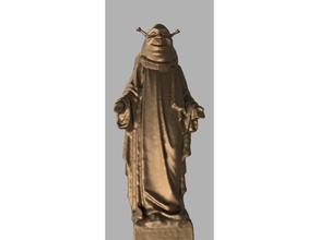 shrekus christus las esculturas 3d print model - Mito3D