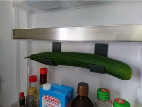gurkenhalter cucumber-holder kitchen & dining 3d print model - Mito3D