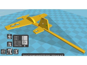 imac practice plane hobby 3d print model - Mito3D