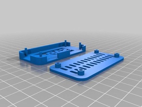 raspberry pi zero sap logo electronics case 3d print model - Mito3D
